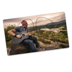 Card Guitar Picks - 4pcs - One Side