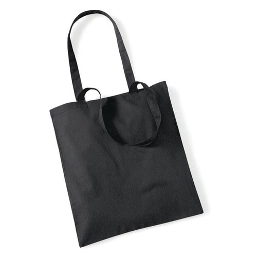 Custom Tote Bag – Black