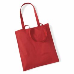Custom Tote Bag – Red