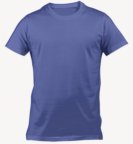 Printed Band T-shirts – Blue