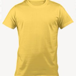 Printed Band T-shirts – Yellow
